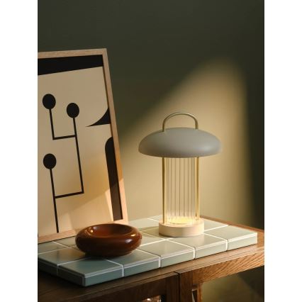 Nordlux - LED stmievateľná nabíjateľná dotyková stolná lampa MIRANO LED/3W/3,7V béžová