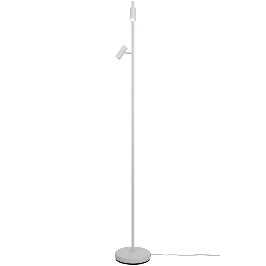 Nordlux - LED Stmievateľná dotyková stojacia lampa OMARI 2xLED/3,2W/230V biela
