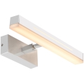 Nordlux - LED Stmievateľné kúpeľňové osvetlenie zrkadla OTIS LED/14W/230V IP44 40 cm strieborná