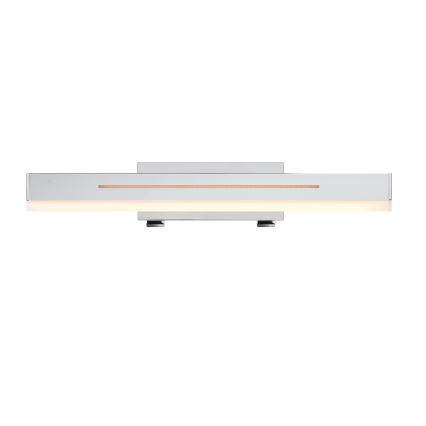 Nordlux - LED Stmievateľné kúpeľňové osvetlenie zrkadla OTIS LED/14W/230V IP44 40 cm strieborná