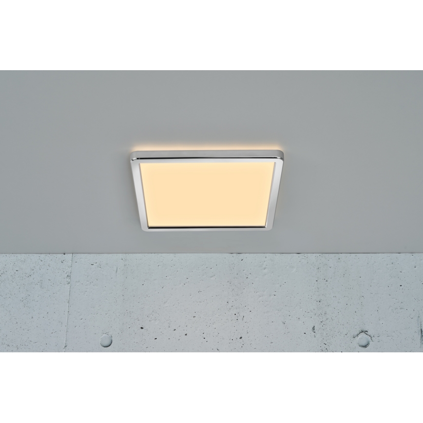 Nordlux - LED Stmievateľné kúpeľňové stropné svietidlo OJA LED/14,5W/230V 3000/4000K IP54 30x30 cm