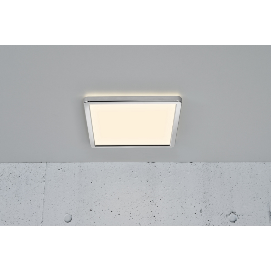 Nordlux - LED Stmievateľné kúpeľňové stropné svietidlo OJA LED/14,5W/230V 3000/4000K IP54 30x30 cm