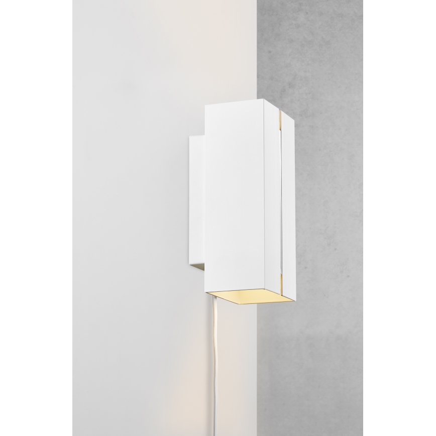 Nordlux - LED Stmievaťelné nástenné svietidlo CURTIZ 2xLED/4,5W/230V biela