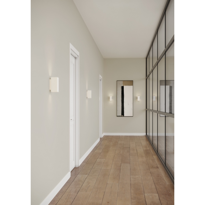 Nordlux - LED Stmievaťelné nástenné svietidlo CURTIZ 2xLED/4,5W/230V biela