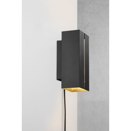 Nordlux - LED Stmievateľné nástenné svietidlo CURTIZ 2xLED/4,5W/230V čierna