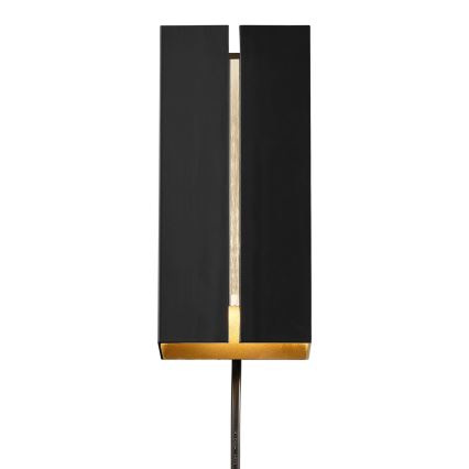 Nordlux - LED Stmievateľné nástenné svietidlo CURTIZ 2xLED/4,5W/230V čierna
