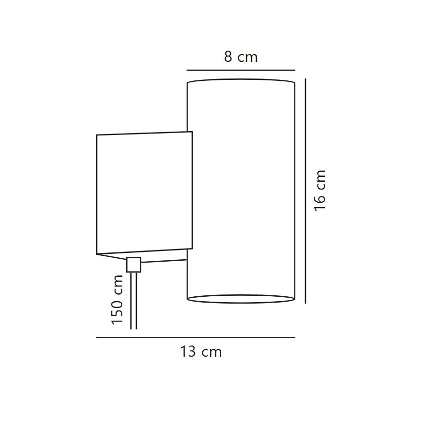 Nordlux - LED Stmievateľné nástenné svietidlo MONA LED/10W/230V CRI 90