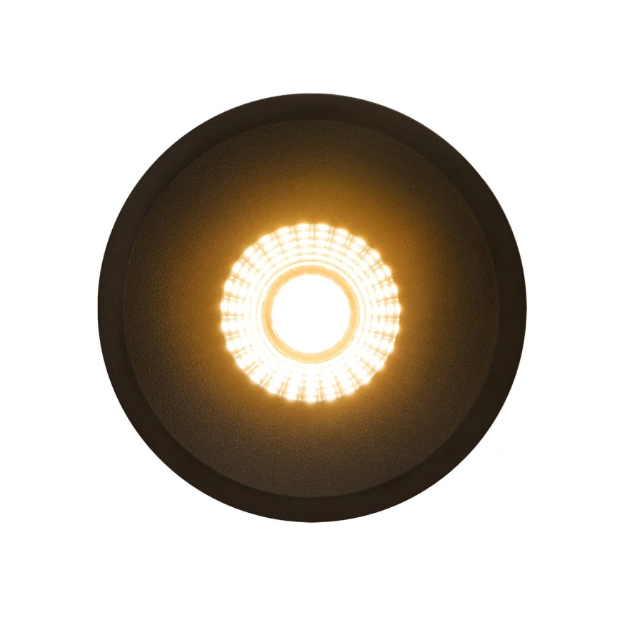 Nordlux - LED Stmievateľné kúpeľňové podhľadové svietidlo ALBRIC LED/8W/230V IP44 čierna
