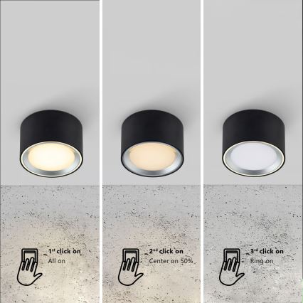 Nordlux - LED Stmievateľné stropné svietidlo FALLON LED/5,5W/230V 2700K pr. 10 cm biela