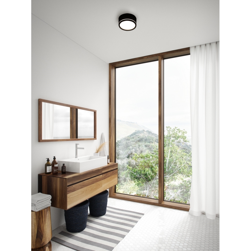 Nordlux - LED Stmievateľné vonkajšie nástenné svietidlo AVA SMART LED/9,5W/230V 2700K IP54 čierna