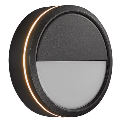 Nordlux - LED Stmievateľné vonkajšie nástenné svietidlo AVA SMART LED/9,5W/230V 2700K IP54 čierna