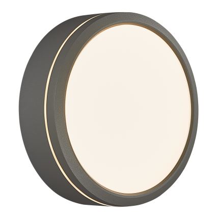 Nordlux - LED Stmievateľné vonkajšie nástenné svietidlo AVA SMART LED/9,5W/230V 2700K IP54 šedá