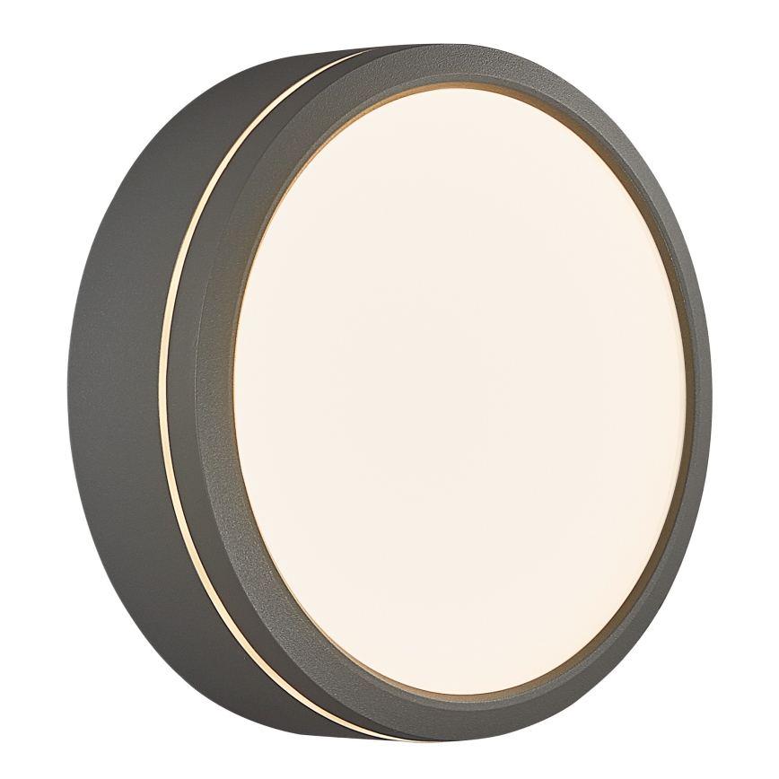 Nordlux - LED Stmievateľné vonkajšie nástenné svietidlo AVA SMART LED/9,5W/230V 2700K IP54 šedá