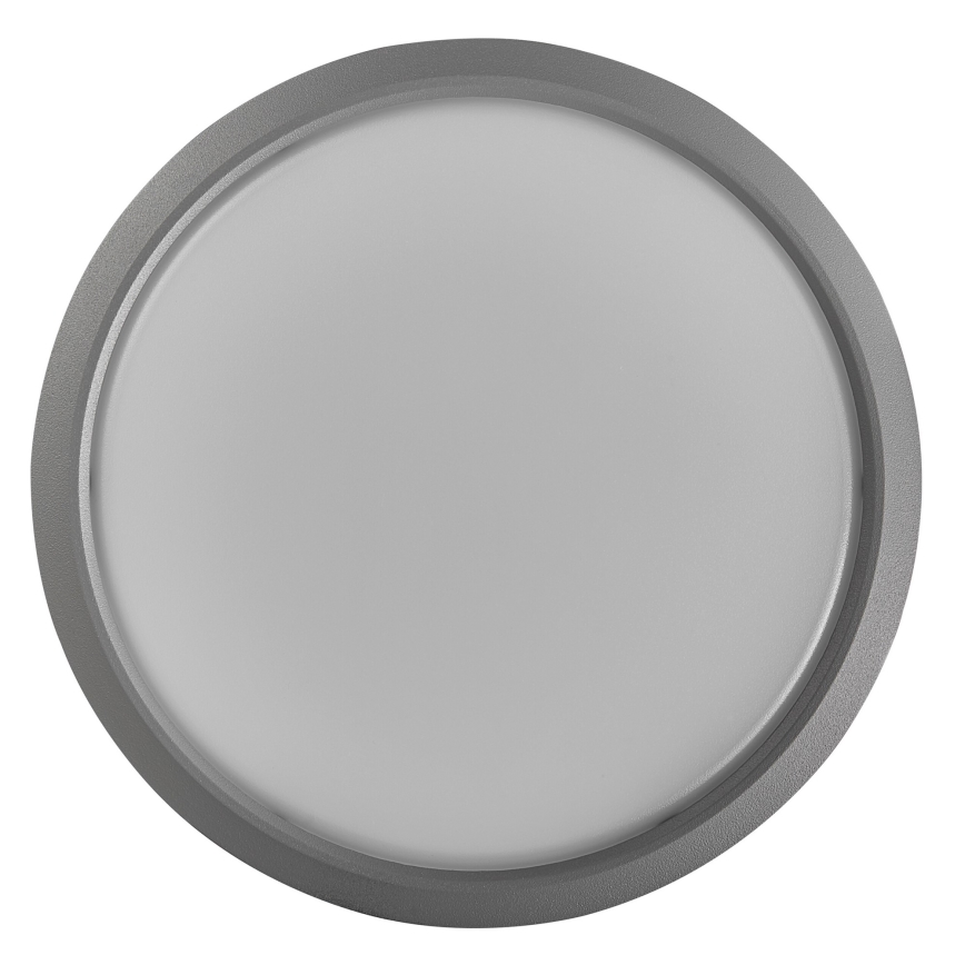 Nordlux - LED Stmievateľné vonkajšie nástenné svietidlo AVA SMART LED/9,5W/230V 2700K IP54 šedá