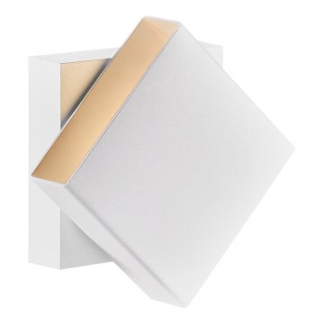 Nordlux - LED Stmievateľné vonkajšie nástenné svietidlo TURN LED/13,8W/230V IP54 biela