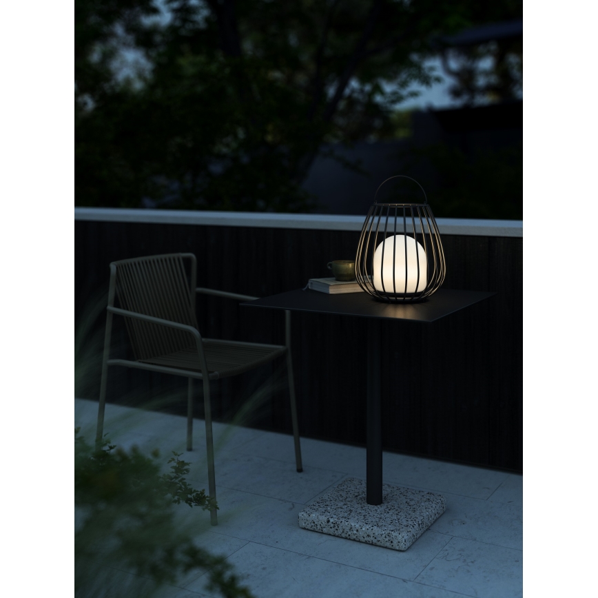 Nordlux - LED Stmievateľné vonkajšie prenosné svietidlo JIM TO-GO LED/3W/3,7V IP54 5000 mAh čierna