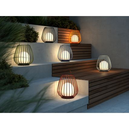 Nordlux - LED Stmievateľné vonkajšie prenosné svietidlo JIM TO-GO LED/3W/3,7V IP54 5000 mAh čierna