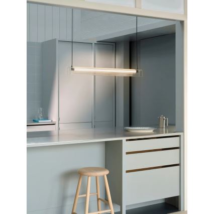 Nordlux - LED stmievateľný luster na lanku ALIANI LED/20W/230V 3000K 100 cm čierna/priehľadná