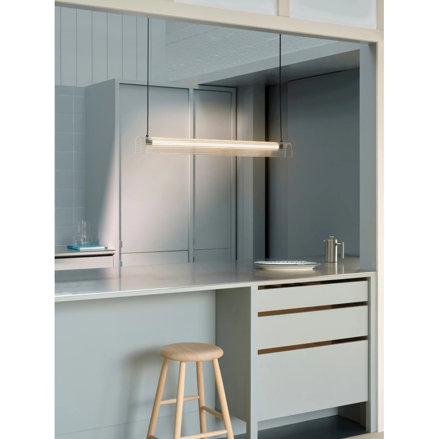 Nordlux - LED stmievateľný luster na lanku ALIANI LED/20W/230V 3000K 100 cm čierna/priehľadná