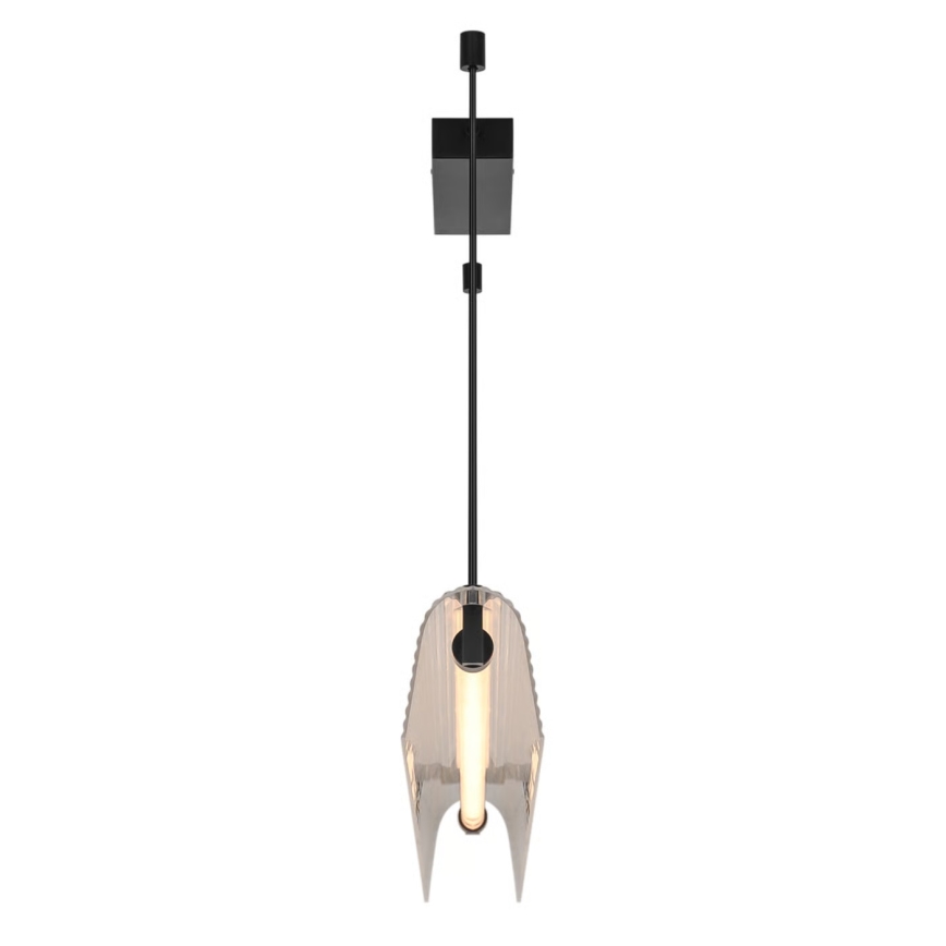 Nordlux - LED stmievateľný luster na lanku ALIANI LED/20W/230V 3000K 100 cm čierna/priehľadná