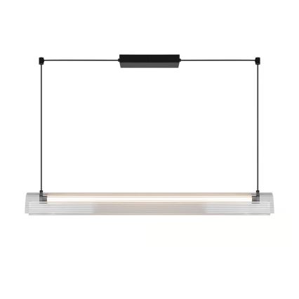 Nordlux - LED stmievateľný luster na lanku ALIANI LED/20W/230V 3000K 100 cm čierna/priehľadná