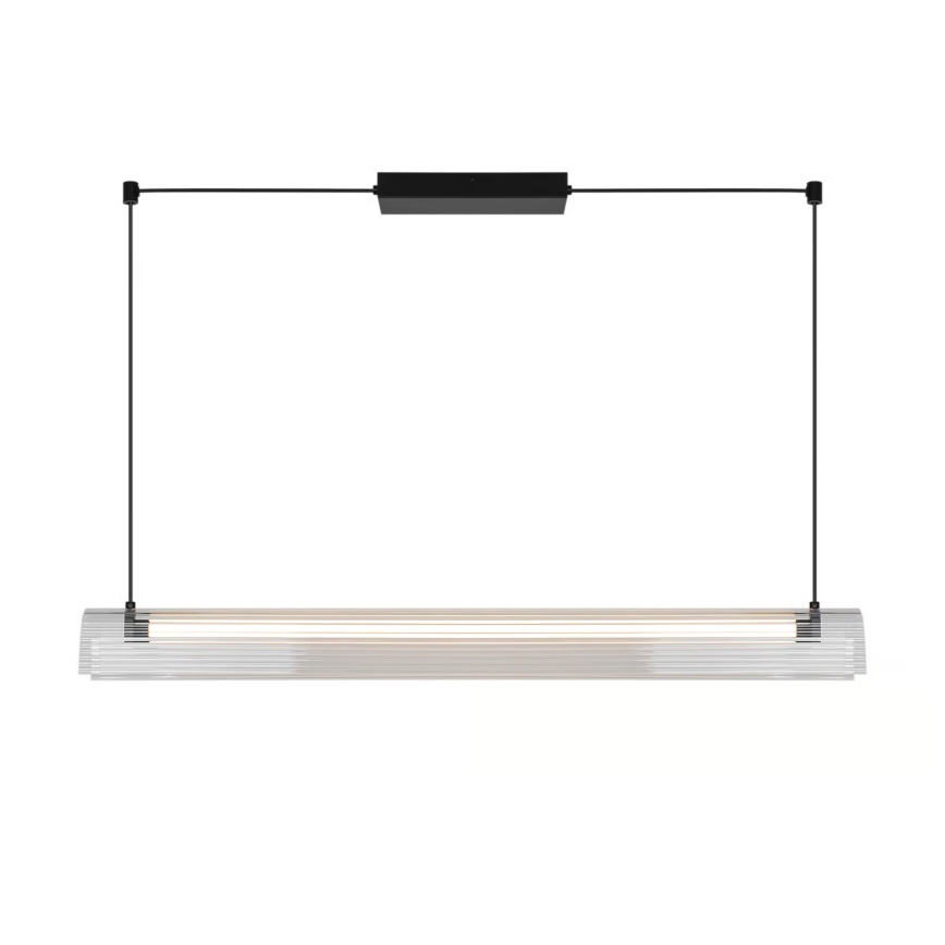 Nordlux - LED stmievateľný luster na lanku ALIANI LED/20W/230V 3000K 100 cm čierna/priehľadná
