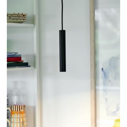 Nordlux - LED Stmievateľný luster na lanku OMARI LED/4,4W/230V čierna