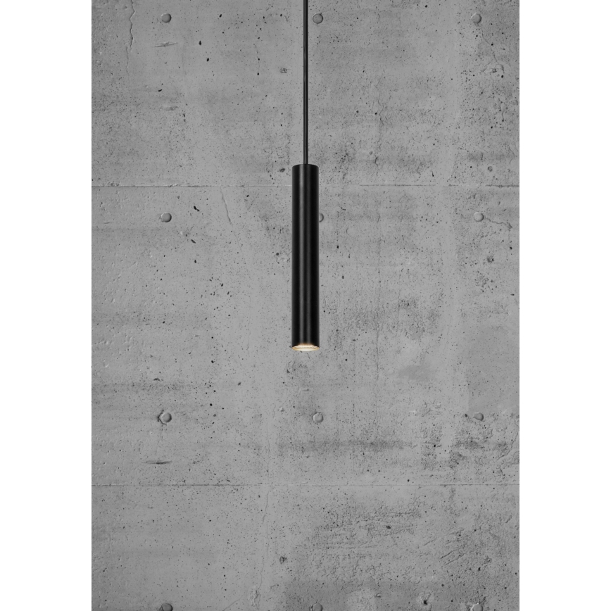 Nordlux - LED Stmievateľný luster na lanku OMARI LED/4,4W/230V čierna