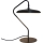 Nordlux - LED Stolná lampa ARTIST LED/15W/230V čierna