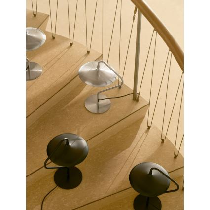 Nordlux - LED stolná lampa ARTIST LED/15W/230V nerezová