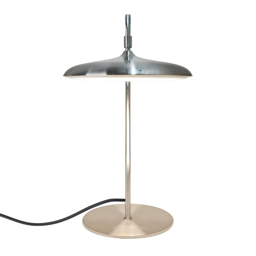 Nordlux - LED stolná lampa ARTIST LED/15W/230V nerezová