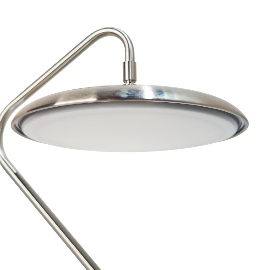 Nordlux - LED stolná lampa ARTIST LED/15W/230V nerezová