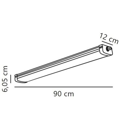 Nordlux - LED Technické svietidlo BURBANK LED/31W/230V 4000K IP65