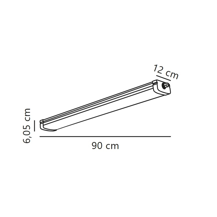 Nordlux - LED Technické svietidlo BURBANK LED/31W/230V 4000K IP65