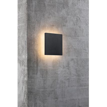 Nordlux - LED Vonkajšie nástenné svietidlo ARTEGO LED/7,2W/230V 3000K IP54 čierna