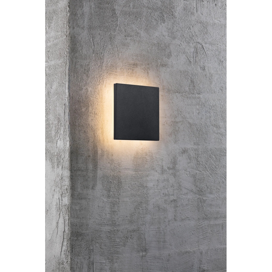 Nordlux - LED Vonkajšie nástenné svietidlo ARTEGO LED/7,2W/230V 3000K IP54 čierna