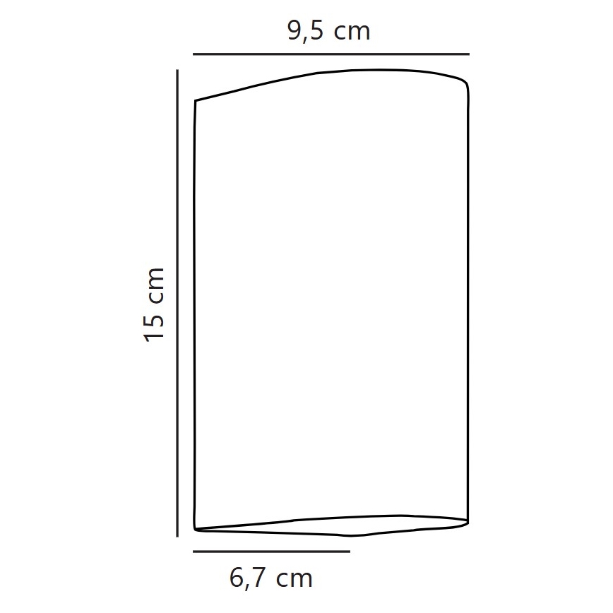 Nordlux - LED Vonkajšie nástenné svietidlo ASBOL LED/13,3W/230V 3000K IP44