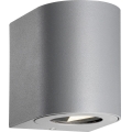 Nordlux - LED vonkajšie nástenné svietidlo CANTO 2xLED/5,5W/230V IP44 sivá