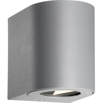 Nordlux - LED vonkajšie nástenné svietidlo CANTO 2xLED/5,5W/230V IP44 sivá