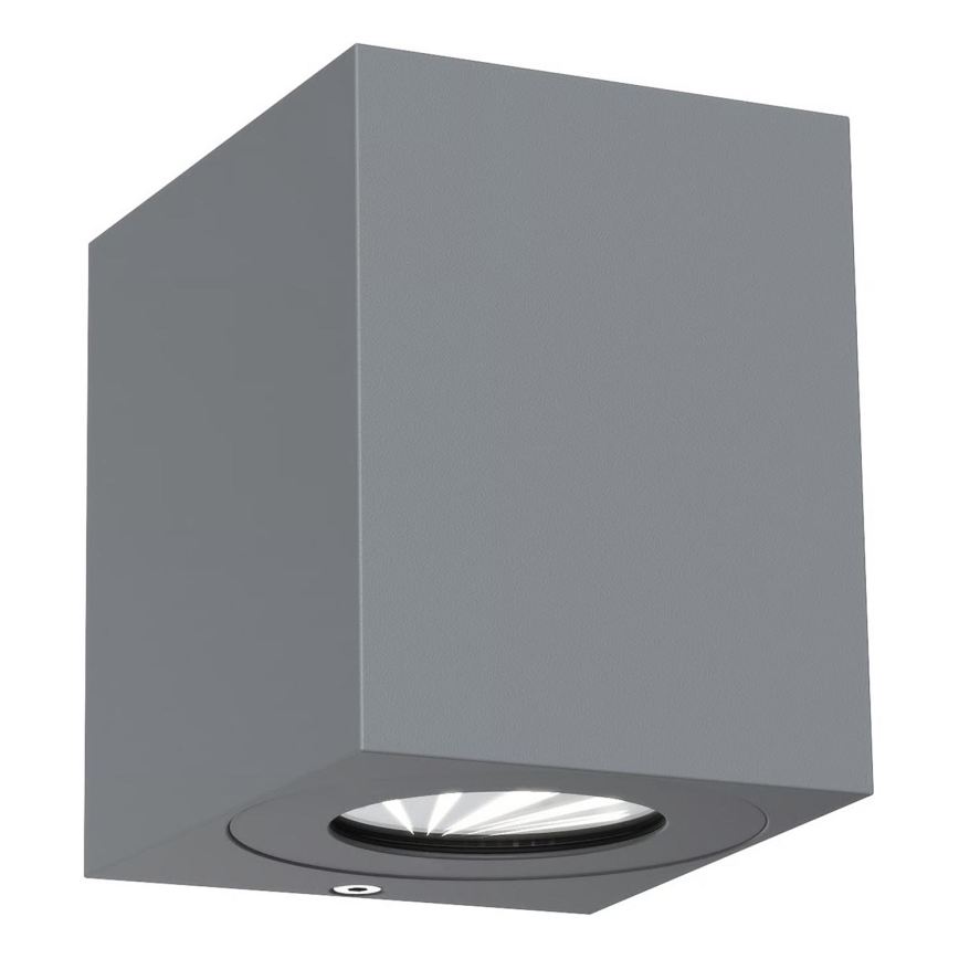 Nordlux - LED Vonkajšie nástenné svietidlo CANTO 2xLED/5W/230V IP44 sivá