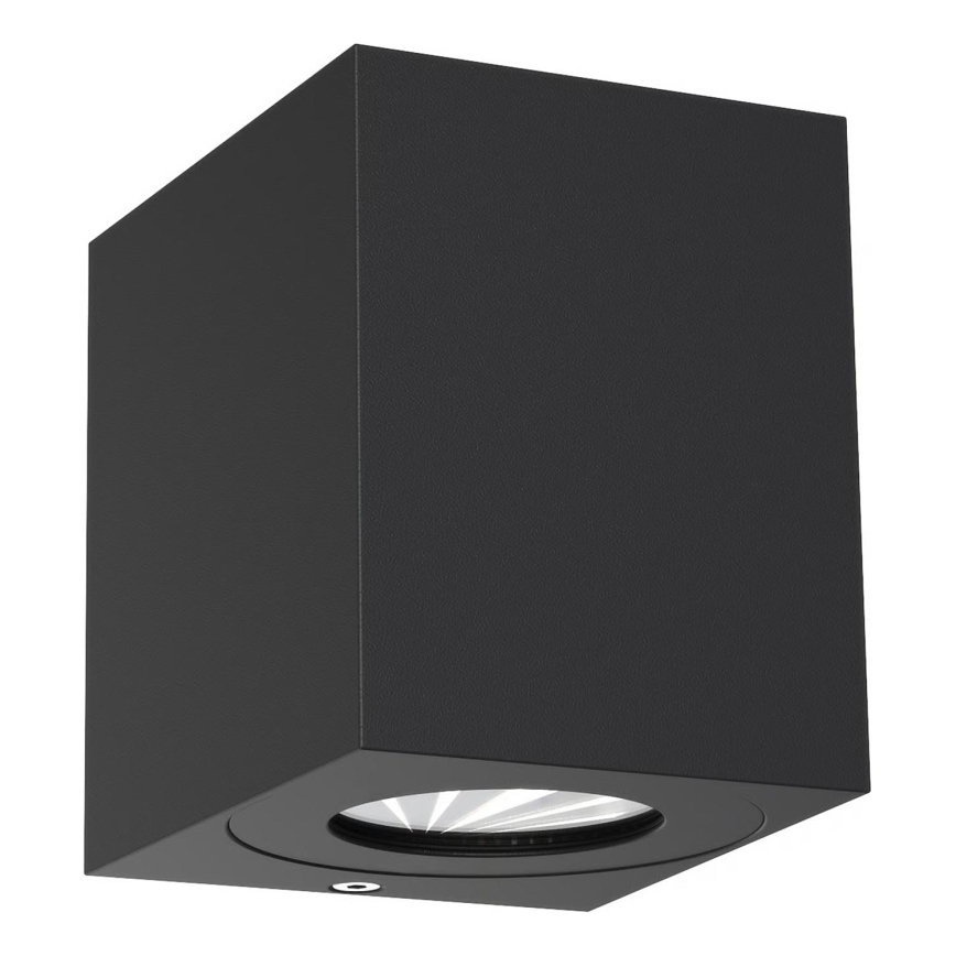 Nordlux - LED vonkajšie nástenné svietidlo CANTO 2xLED/6W/230V IP44 čierna