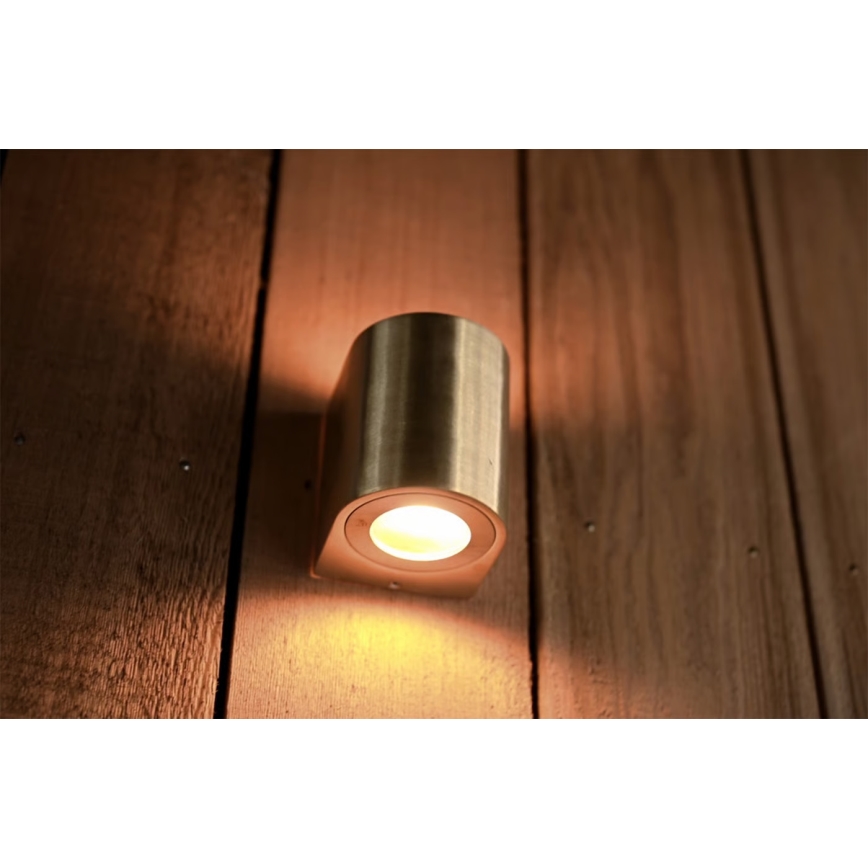 Nordlux - LED vonkajšie nástenné svietidlo CANTO 2xLED/6W/230V IP44 mosadz
