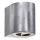 Nordlux - LED Vonkajšie nástenné svietidlo CANTO 2xLED/6W/230V IP44 strieborná