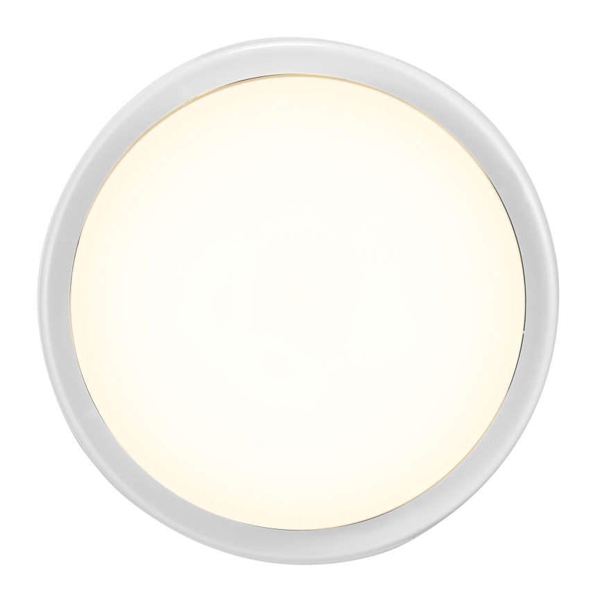 Nordlux - LED Vonkajšie nástenné svietidlo CUBA LED/6,5W/230V IP54 pr. 17,5 cm biela