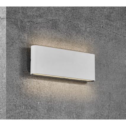 Nordlux - LED vonkajšie nástenné svietidlo KINVER LED/10W/230V IP54 biela