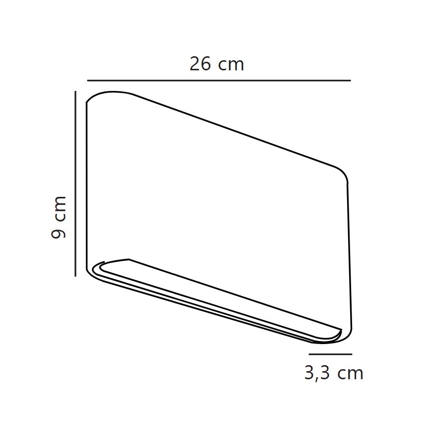 Nordlux - LED vonkajšie nástenné svietidlo KINVER LED/10W/230V IP54 biela