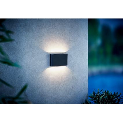 Nordlux - LED Vonkajšie nástenné svietidlo KINVER LED/8,5W/230V IP54 čierna