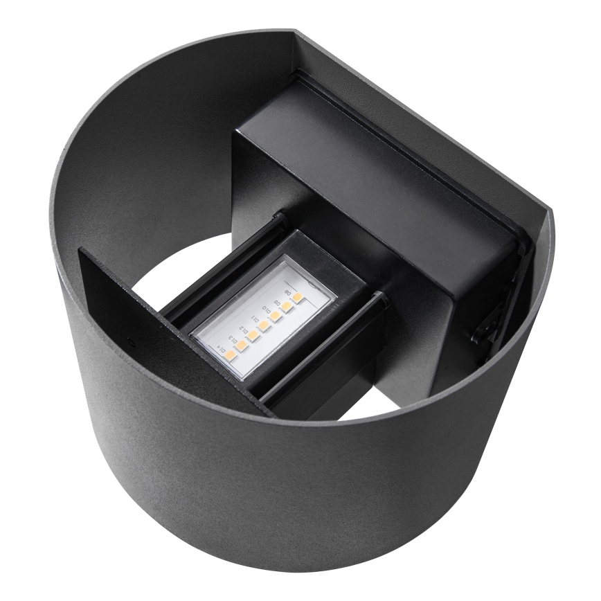 Nordlux - LED vonkajšie nástenné svietidlo MILDA LED/4,9W/230V IP44 antracit