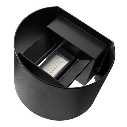 Nordlux - LED vonkajšie nástenné svietidlo MILDA LED/4,9W/230V IP44 čierne