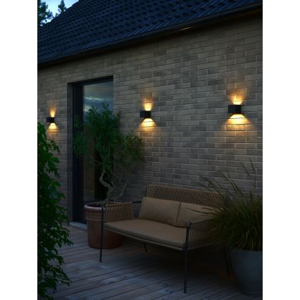 Nordlux - LED vonkajšie nástenné svietidlo MILDA LED/4,9W/230V IP44 čierne
